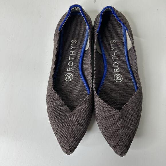 Rothy's The Point The Flats Womens 7 Mink Purple Casual Office Workwear - Picture 5 of 7